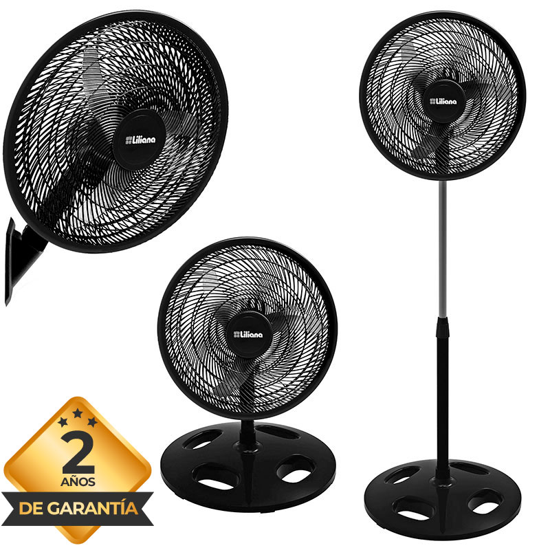 BOMBA-3, ventilador, ventiladores, de pie, de piso, de pared, turbo, 3 en 1, pie, piso, pared, 20