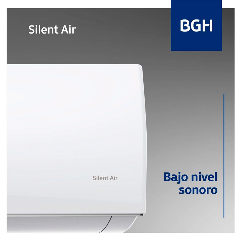 aire, acondicionado, aires, acondicionados, split, splits, de, pared, 3300, watts, frio, calor, consumo, energetico, energia, clase, a, bgh, BS35WCAU, timer, funcion, sleep.