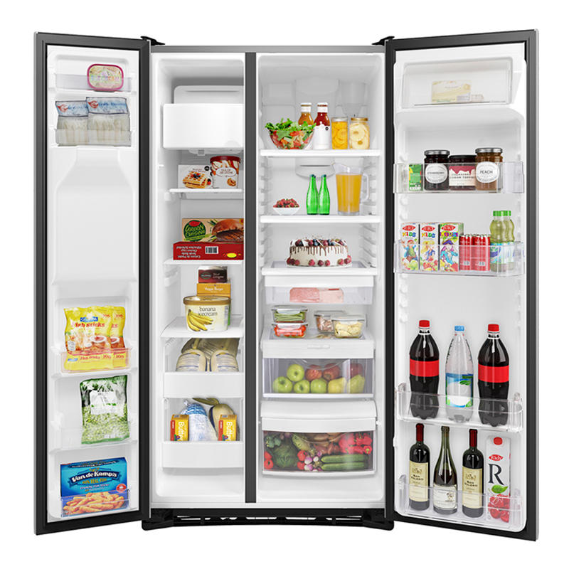 heladera heladeras, side by side, side, by, doble puerta, con freezer, heladera con freezer, heladeras con freezer, drean, no frost, 719l, 719, litros, acero inoxidable, heladera de acero inoxidable, heladera inoxidable, heladeras de acero inoxidable, heladeras inoxidables, YRP26FGTFSS, novogar, dispenser, heladera con dispenser,.