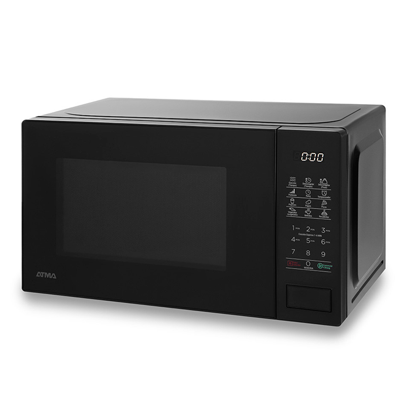 microonda, microondas, digital, digitales, atma, 20 litros, 20, 20l, 20lts, 700w, negro, MATDB20CN.