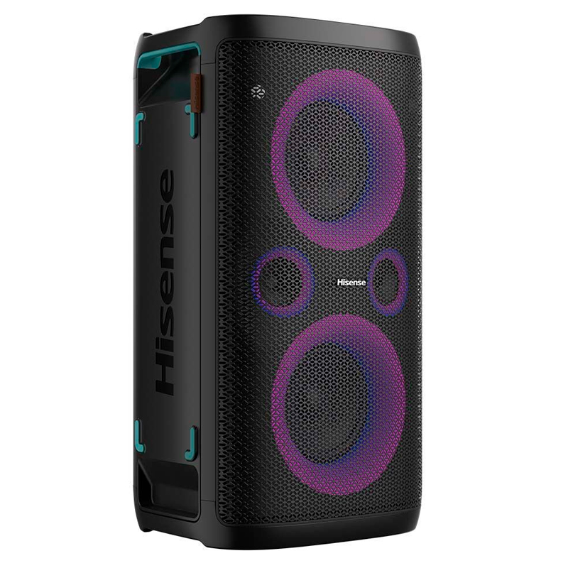 parlante, parlantes, portatil, portatiles, hisense, party, rock, 300w, hp100, audio, musica, sonido, equipos de musica, equipo de musica, sistema de audio, sistema de sonido,.