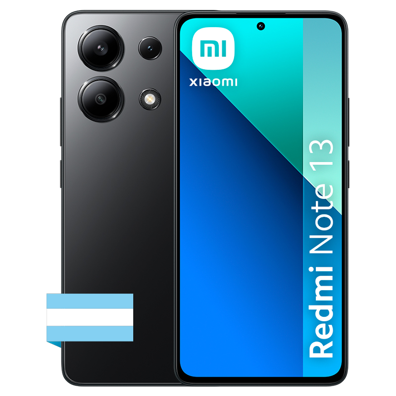 celular, celulares, smartphone, smartphones, telefono, telefonos, xiaomi, redmi, note, 13, xiaomi redmi note 13, redmi note 13, negro, 6gb, 128gb, REDMI-NOTE13-NE.