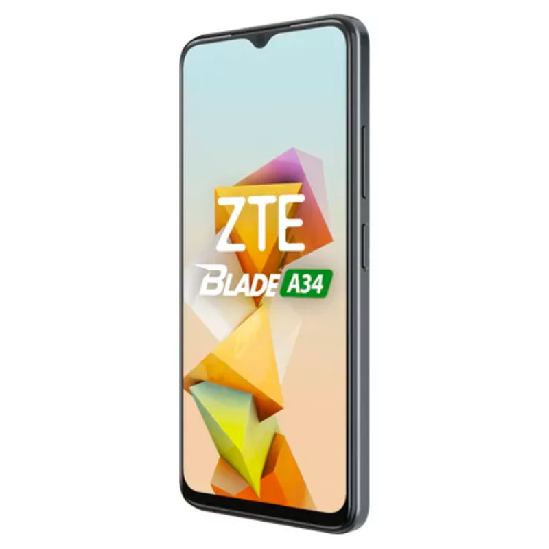 celular, celulares, smartphone, smartphones, zte, a34, libre, libres, liberado, liberados, gris, 2gb, 64gb. procesador, octa, core, o-core, octa-core, A34-GRIS.