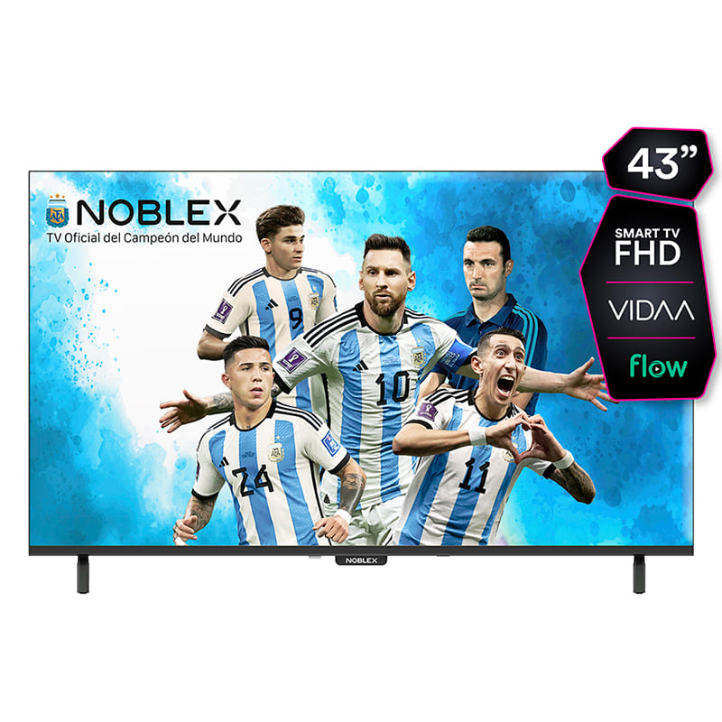 smart, tv, teve, tele, televisor, televisores, television, noblex, full hd, full, hd, wifi, hdmi, usb, vidaa, DV43X5150, DV43X5150-1.